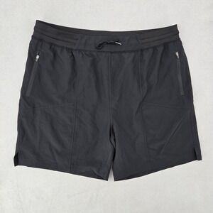 Soothfeel Mens NWT XXXL** Black Performance Activewear Shorts Sporty Minimalist